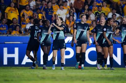Tigres pierde la final de la Concacaf W Champions Cup contra Gotham; Esther González anotó de penal