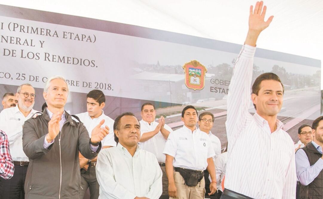 El titular de la SCT, Gerardo Ruiz Esparza, en su comparecencia en la Cámara de Diputados, destacó que de cancelarse el NAIM, habría que pagar daños económicos a 307 empresas involucradas. Foto: IVÁN STEPHENS. EL UNIVERSAL