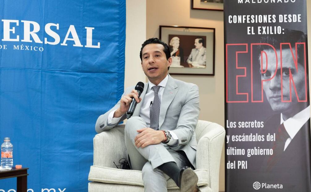 El pasado 6 de junio, Mario Maldonado presentó su más reciente libro en un evento exclusivo para suscriptores de EL UNIVERSAL. FOTO: GERMAN ESPINOSA