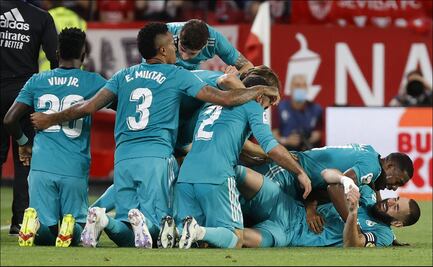 El Real Madrid remontó gracias a Benzema y venció de visita al Sevilla