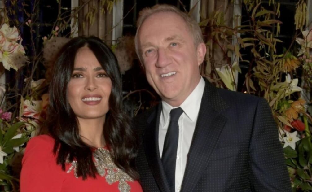 Salma Hayek reveló lo que sintió el día que se casó con François-Henri Pinault