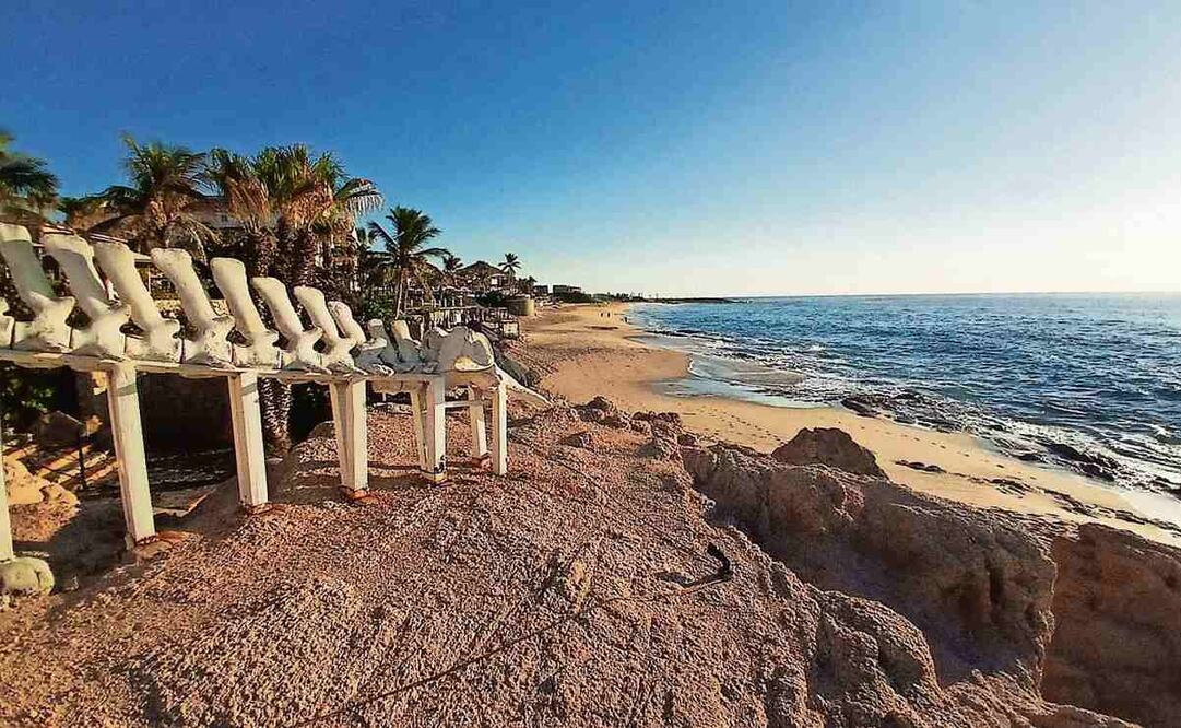 El mar de Cortés, en Los Cabos, produce algunas de las mareas más grandes del mundo. Foto: Alfonso Fernández / EFE
