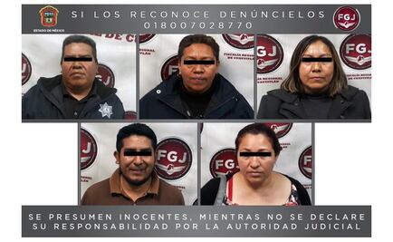 Aseguran a 5 por muerte de detenido en Coyotepec; dos son policías municipales