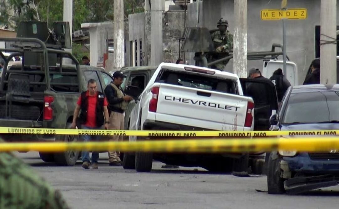 Masacre de 5 jóvenes en Nuevo Laredo. Imagen del hecho. Foto: Especial