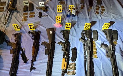 En 6 meses, crecen aseguramientos de narcóticos, vehículos y armas: Primer Informe de Sheinbaum; resalta cifra de detenidos