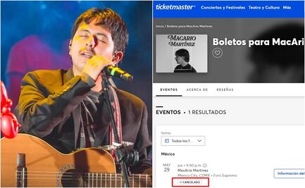 Macario Martínez cancela concierto en CDMX, según Ticketmaster; esto es lo que se sabe