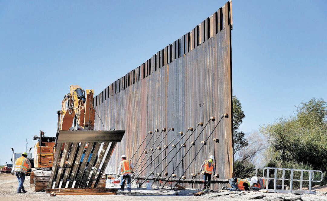 The border between Mexico and the U.S. turned into one of Trump’s main campaign promises - Photo: Matt York/AP