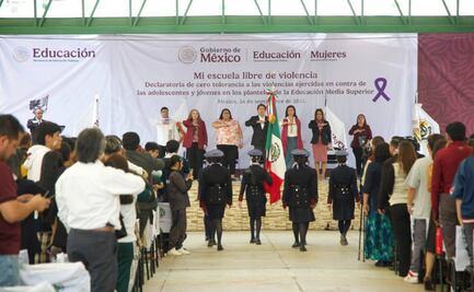 Presentan declaratoria de "Cero Tolerancia" contra violencia en bachilleratos; enlistan acciones prohibidas