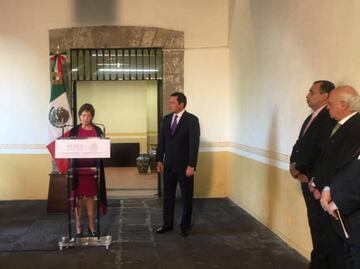 María Cristina García Cepeda toma posesión como secretaria de Cultura