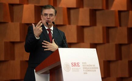 PRD busca comparecencia de Marcelo Ebrard por tema migratorio