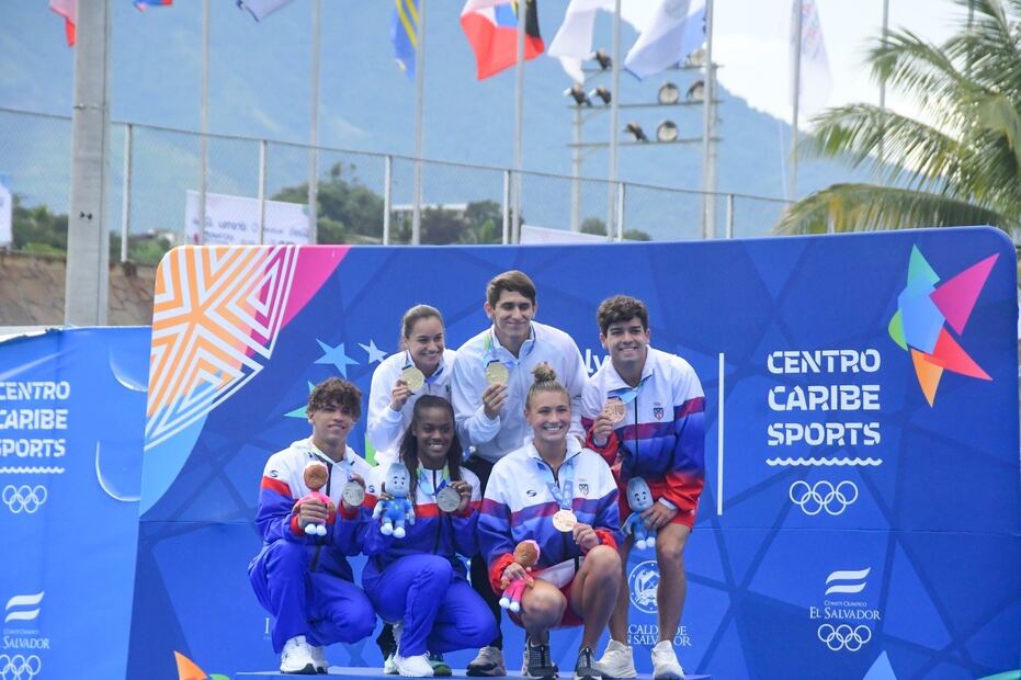 México gana oro en clavados mixtos en los JCC 2023 - Foto: COM