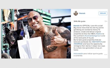 "La Roca" actuará en remake de "Jumanji"