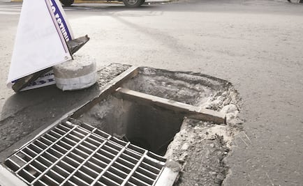 En un mes se reportan 339 coladeras faltantes en la CDMX: Sacmex