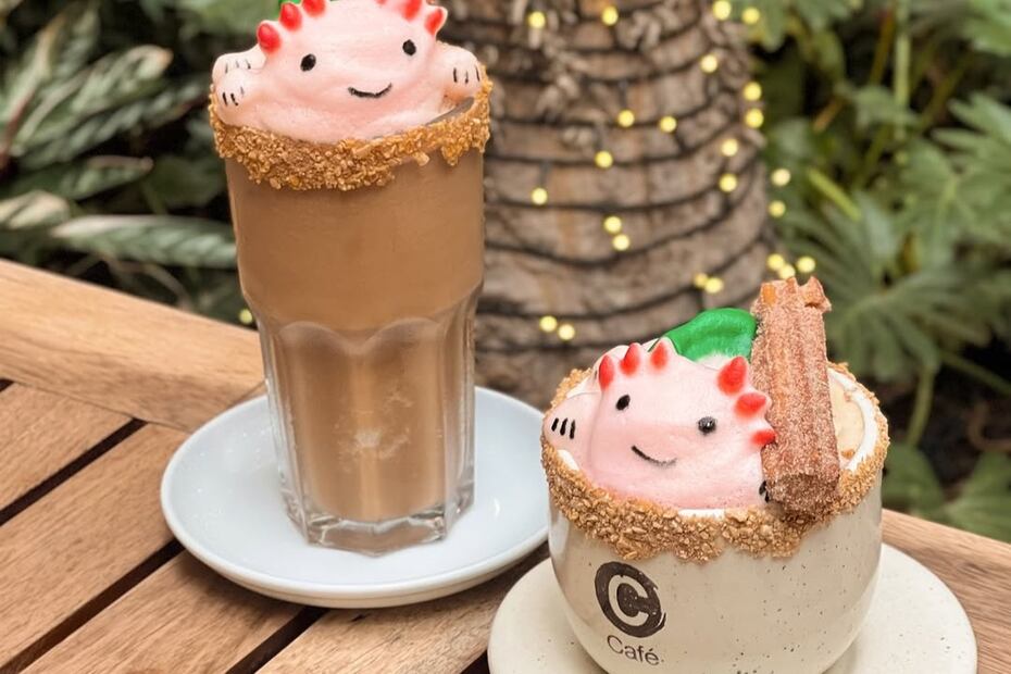 Prueba el arte latte en esta cafetería de CDMX. Foto: Instagram @cafec.mx