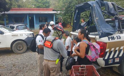 Trasladan a 24 familias a refugios temporales ante riesgos de colapso de sus hogares