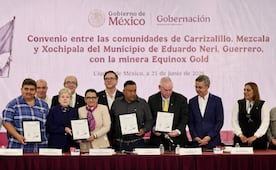 Segob media acuerdo de operación de minera en montaña de Guerrero; prometen inversión social, salud y protección ambiental