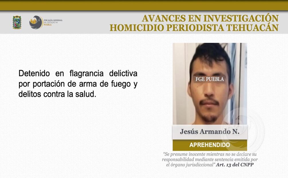 Foto: Fiscalía de Puebla