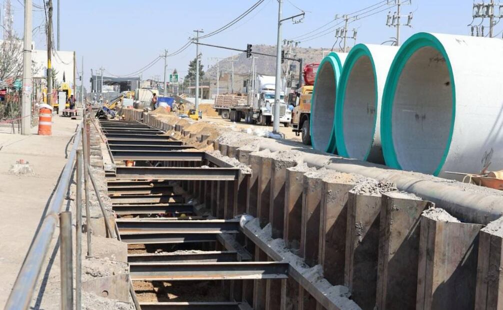 Conagua ha destinado casi 2 mil 600 millones de pesos en 137 acciones en materia de agua potable y de drenaje que forman parte del Plan Integral Zona Oriente del Estado de México.
Foto: Especial.