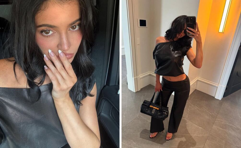La manicura francesa es un clásico que se puede llevar siempre y adaptar a nuevas tendencias. Foto: Especial. Instagram @kyliejenner
