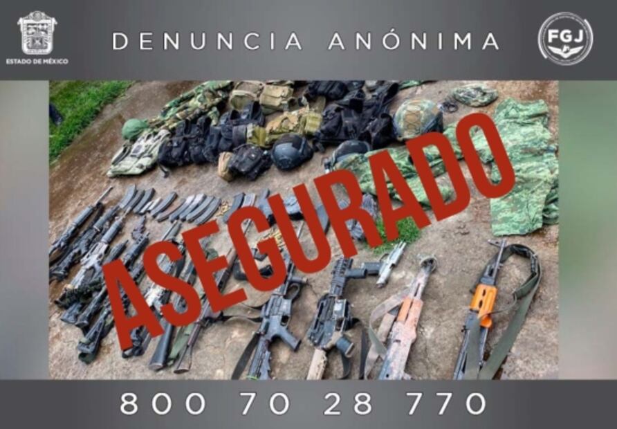 Enfrentamiento entre elementos de la GN y la Marina contra grupo armado deja 10 muertos en Texcaltitlán