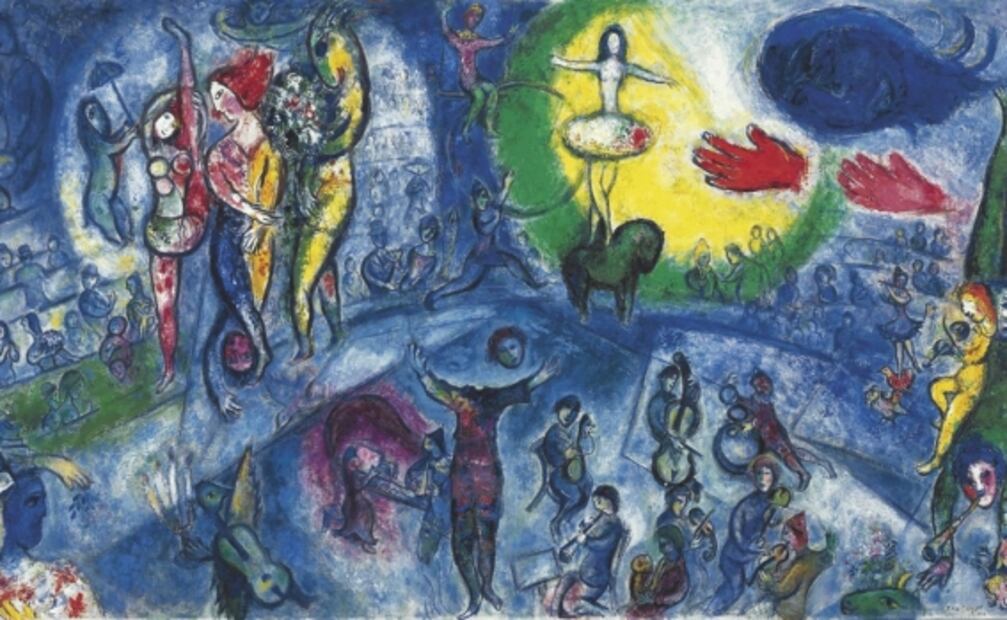 Dalí y Chagall, juntos en feria de arte
