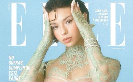 Ángela Aguilar irradia belleza en la portada de la revista Elle 