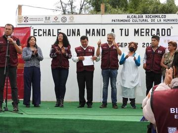 Comienza programa de empleo temporal para mejorar mercados públicos de Xochimilco