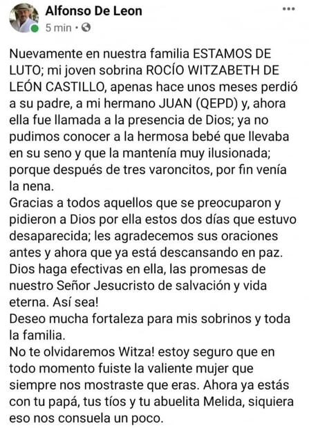 Localizan cuerpo de joven embarazada desaparecida en Tamaulipas