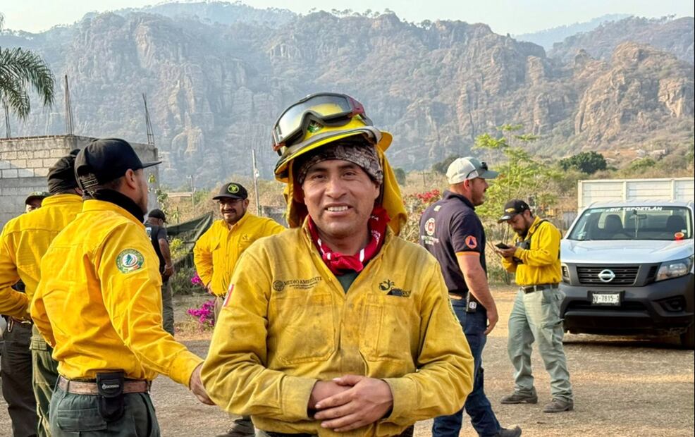 Los cinco incendios considerados en el “Complejo Tepoztlán” han sido controlados al 100% y liquidados en un porcentaje de entre 90 y 95, el jueves 17 de abril de 2025. Foto: cortesía Desarrollo Sustentable Morelos