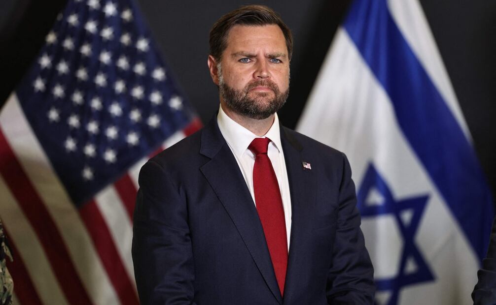 El vicepresidente estadounidense, J. D. Vance. Foto: AFP