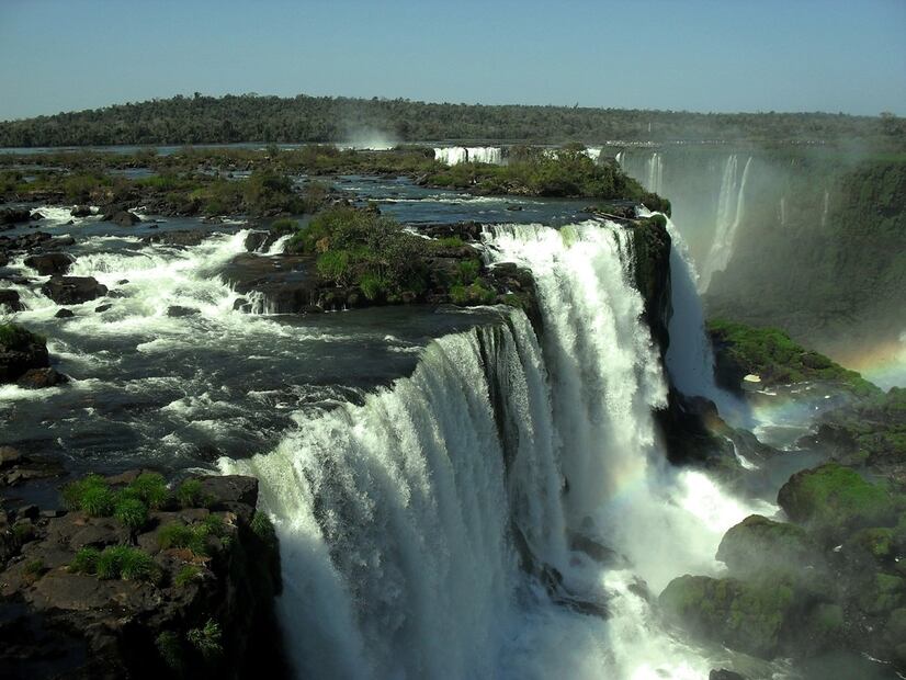 La cascada de Iguazú es considerada una de las más anchas en el mundo. Foto: Pixabay