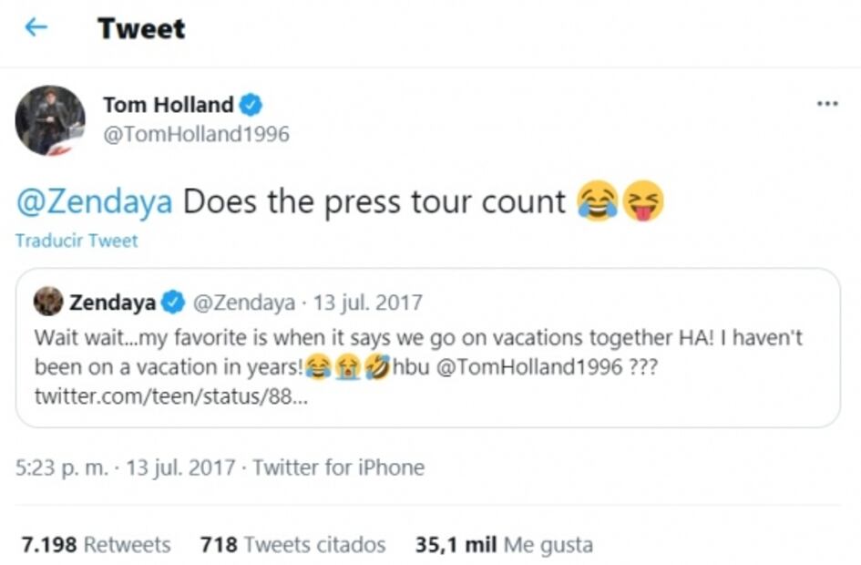 Captan a Zendaya y Tom Holland en plena sesión de besos