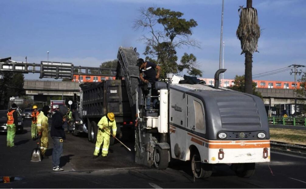 Se han reportado y arreglado diversos baches al rededor de la capital (16/01/2025). Foto: Especial