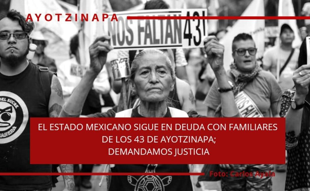 Normalistas de Ayotzinapa. Foto: twitter @DiputadosMorena