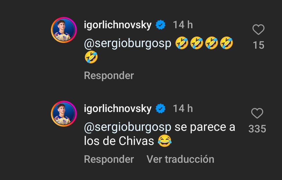 Igor Lichnovsky se burla de Chivas