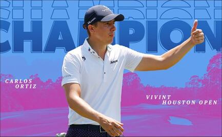 El mexicano Carlos Ortiz es campeón del Houston Open