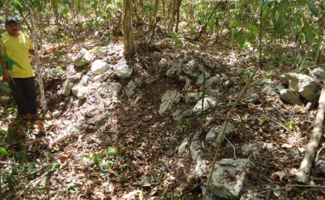 Foto: Arqueólogo Fernando Cortés. Centro INAH Quintana Roo.