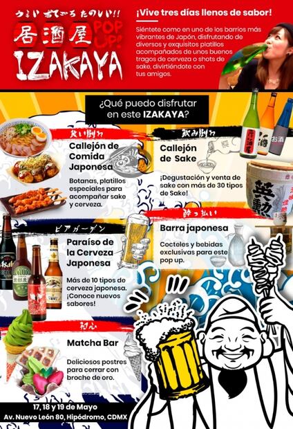 Tres días de ramen y sake en el IZAKAYA: Pop Up Sake Bar