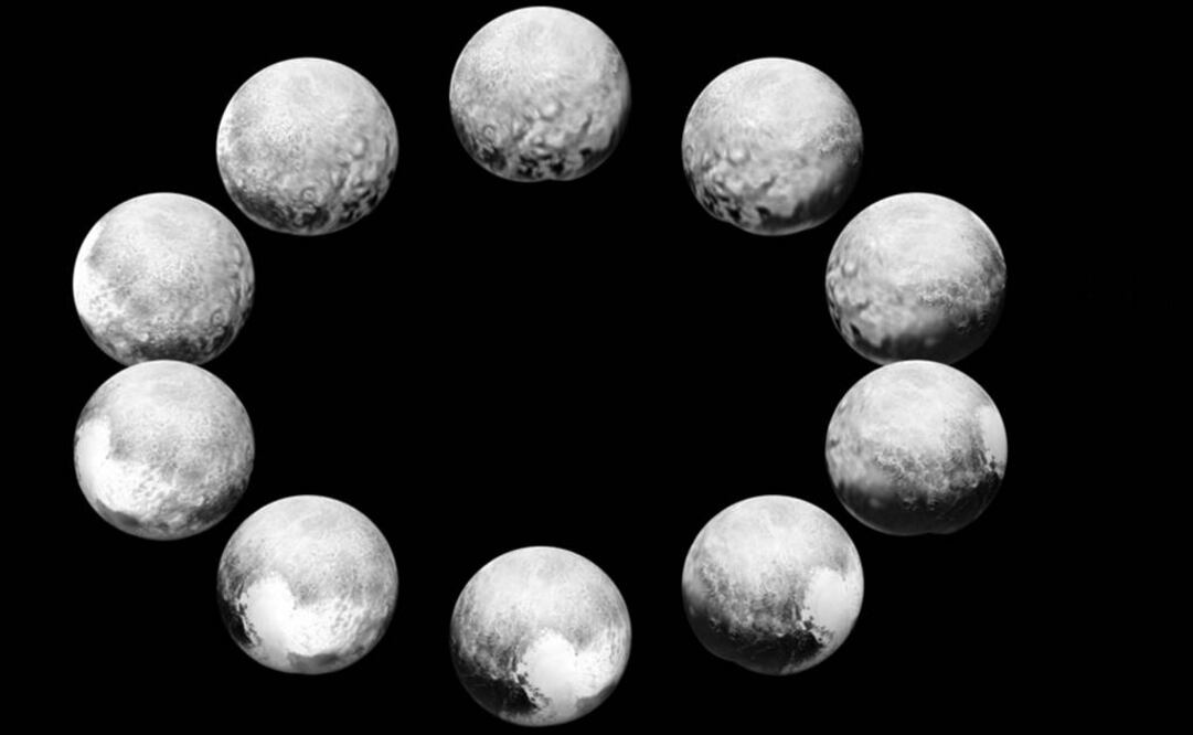 Sonda sacó las imágenes durante su veloz acercamiento realizado en julio. Foto: NASA