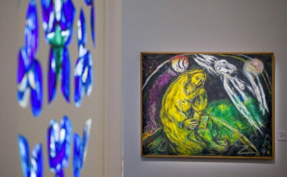 Una exposición en Francia celebra las vidrieras de Chagall