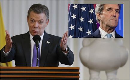 John Kerry felicita a Juan Manuel Santos por Premio Nobel de la Paz 