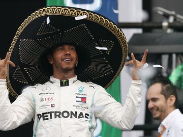 Lewis Hamilton conquista el Gran Premio de México
