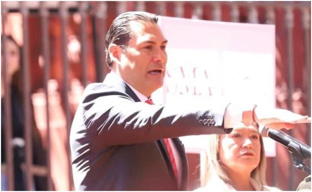 Este 10 de octubre, Mauricio Pureco, alcalde de San Miguel de Allende rinde protesta en Guanajuato (10/10/2024). Foto: Especial