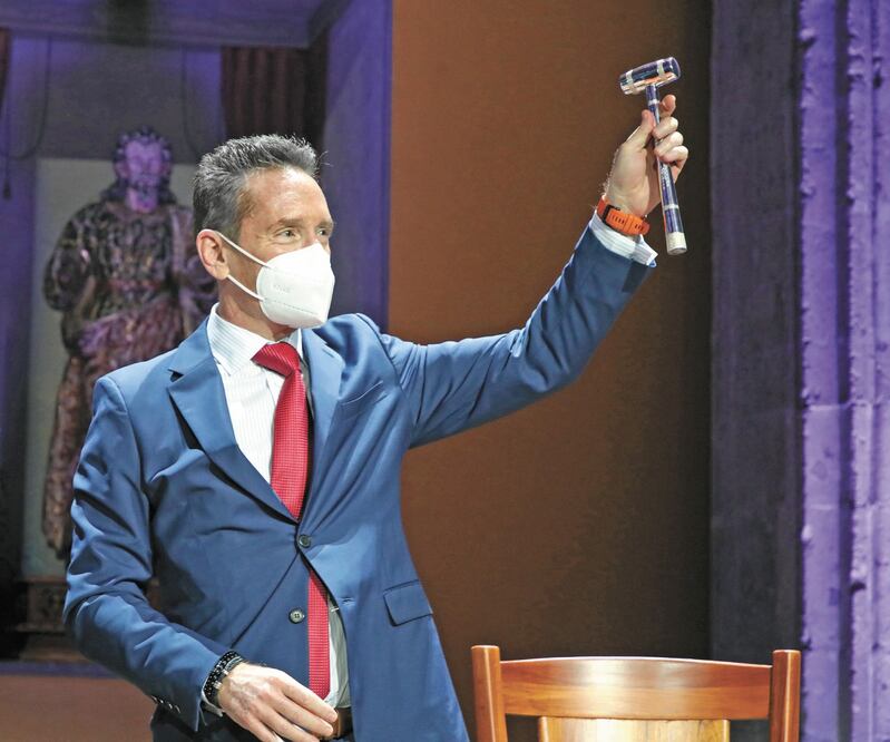 Daniel Becker, al protestar como nuevo presidente de la ABM. Foto: CORTESÍA