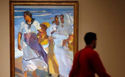 Joaquín Sorolla, el "maestro de la luz" sobre la arena