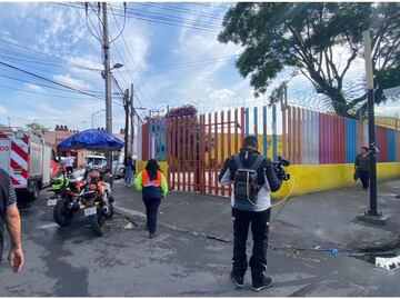 Fuga de gas en guardería del IMSS moviliza a Bomberos y Protección Civil en Iztapalapa