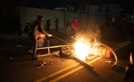 Dictan toque de queda en Nueva Jersey por disturbios entre manifestantes y ICE; migrantes realizan huelga de hambre