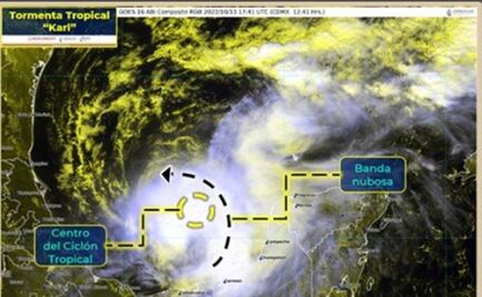 Activan Plan Marina en Veracruz ante cercanía de la tormenta tropical “Karl”