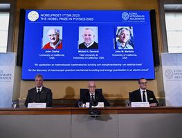 "El efecto túnel cuántico", ganador del Premio Nobel de Física, explicado con pelotas