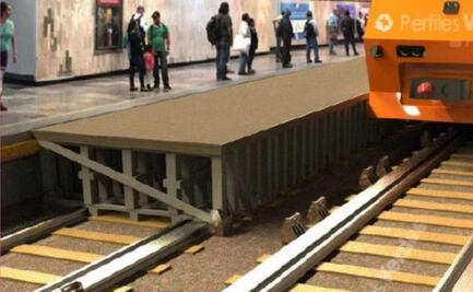 Como un "Lego" armarán ampliación de andén en la estación Balderas de la Línea 1 del Metro